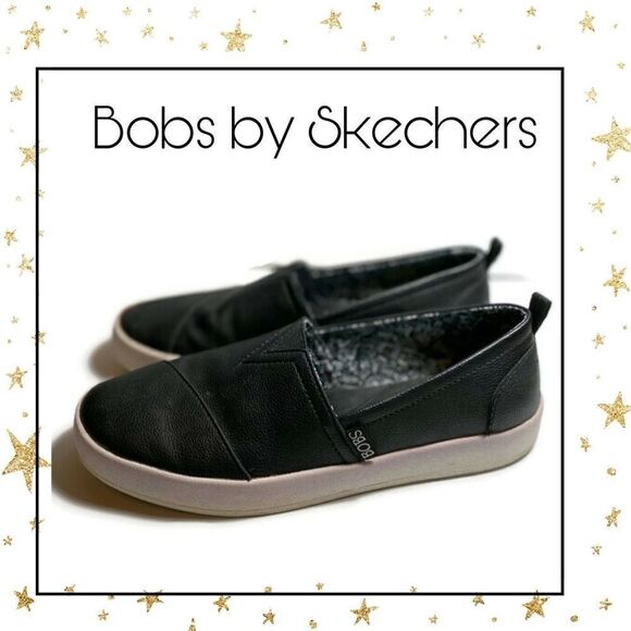 Skechers Women's BOBS B-Loved Black Loafers 7.5 - Picture 1 of 7